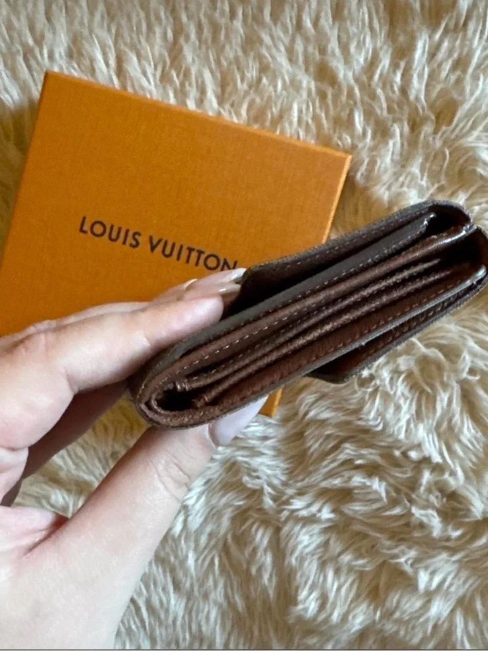 Louis Vuitton Monogram Snap Wallet - Dark Brown & Gold